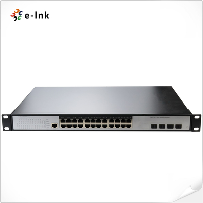 L3 24 ports 10/100/1000T + 4 ports 10G SFP+ Commutateur Ethernet géré
