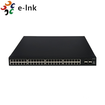 Commutateur Gigabit Ethernet L3 administré 48 ports 10/100/1000BASE-T + 4 ports 10G SFP+