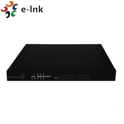 Commutateur Ethernet avec 4 ports RJ45 10/100/1000M combo avec 4 ports SFP + 8 ports SFP+ 10G