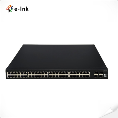 Commutateur Gigabit Ethernet L3 administré 48 ports 10/100/1000BASE-T + 4 ports 10G SFP+