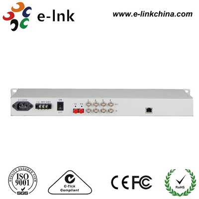 4E1 + 1 Multiplexeur PDH à fibre