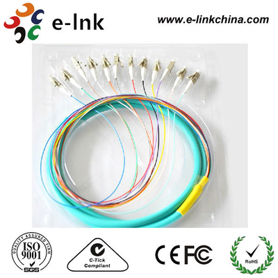 Couleur de la queue de 12 fibres, de 1 mètre