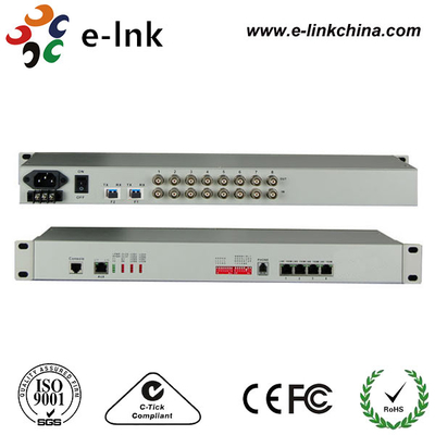 8E1 + 4GE 1+1 Multiplexeur à fibre PDH