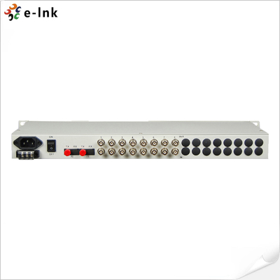 Multiplexeur PDH 16E1+4GE+LCD+SNMP