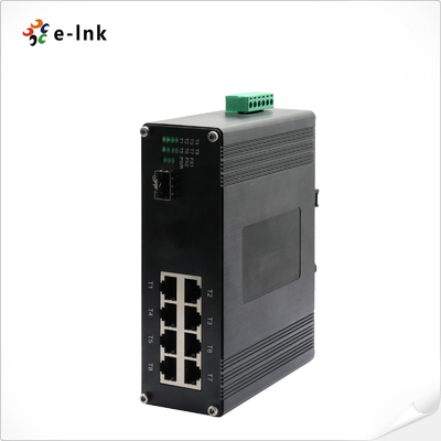 Commutateur Ethernet industriel à 8 ports 10/100/1000Base-T + 1 ports 1000Base-X