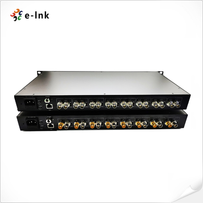 8Ch 3G-SDI + 1Ch 10G Ethernet sur le prolongateur de fibre