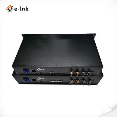 8Ch Gigabit PoE + 6Ch 3G-SDI vers l'avant + 2Ch 3G-SDI vers l'arrière