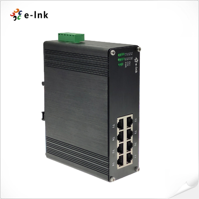Commutateur Ethernet industriel non géré à 8 ports 10/100BASE-T (PoE+)