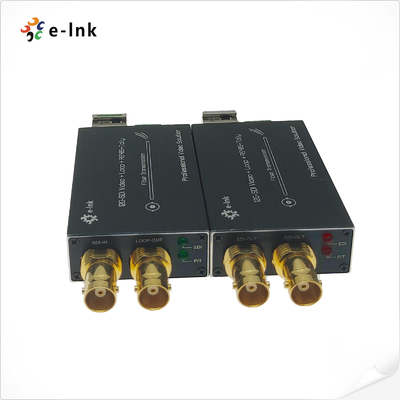 Mini convertisseur 12G-SDI en fibre avec Tally et RS485