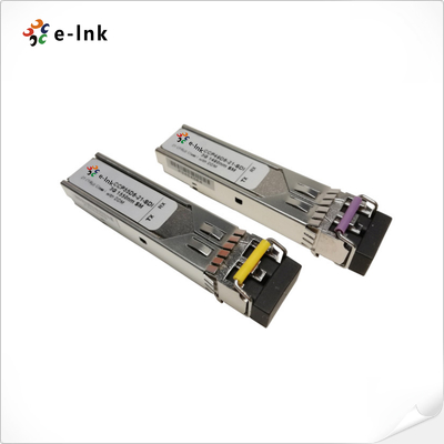 Émetteur-récepteur optique SFP vidéo numérique 12G-SDI CWDM 1270~1610nm 10km