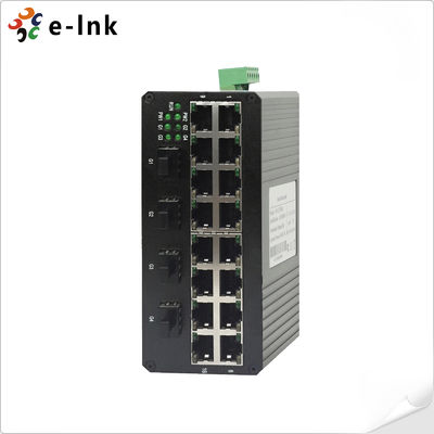 Commutateur Ethernet industriel SFP à 16 ports 10/100Base-T + 4 ports 1000Base