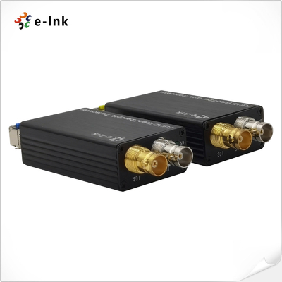 Mini convertisseur bidirectionnel HD/3G-SDI en fibre