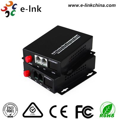 2Ch POTS (FXO/FXS) Téléphone sur fibre optique Mux