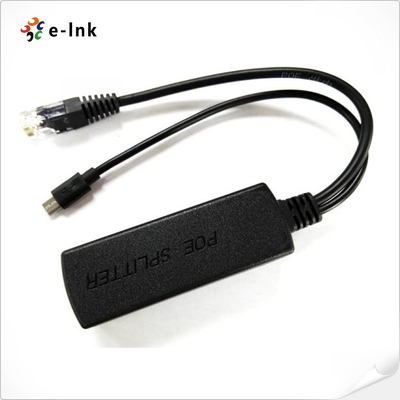 Splitter PoE Gigabit 5V 2A avec port Micro USB conforme à la norme IEEE 802.3af
