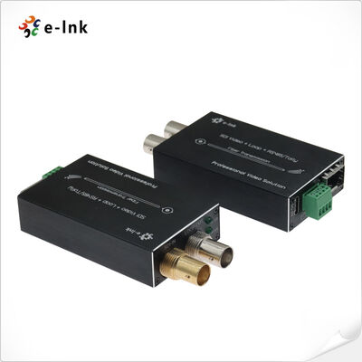 Mini convertisseur de fibre 3G-SDI avec option CWDM Tally RS485 80 km