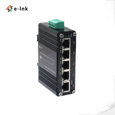 Mini commutateur industriel géré 5 ports PoE pour la mise en réseau